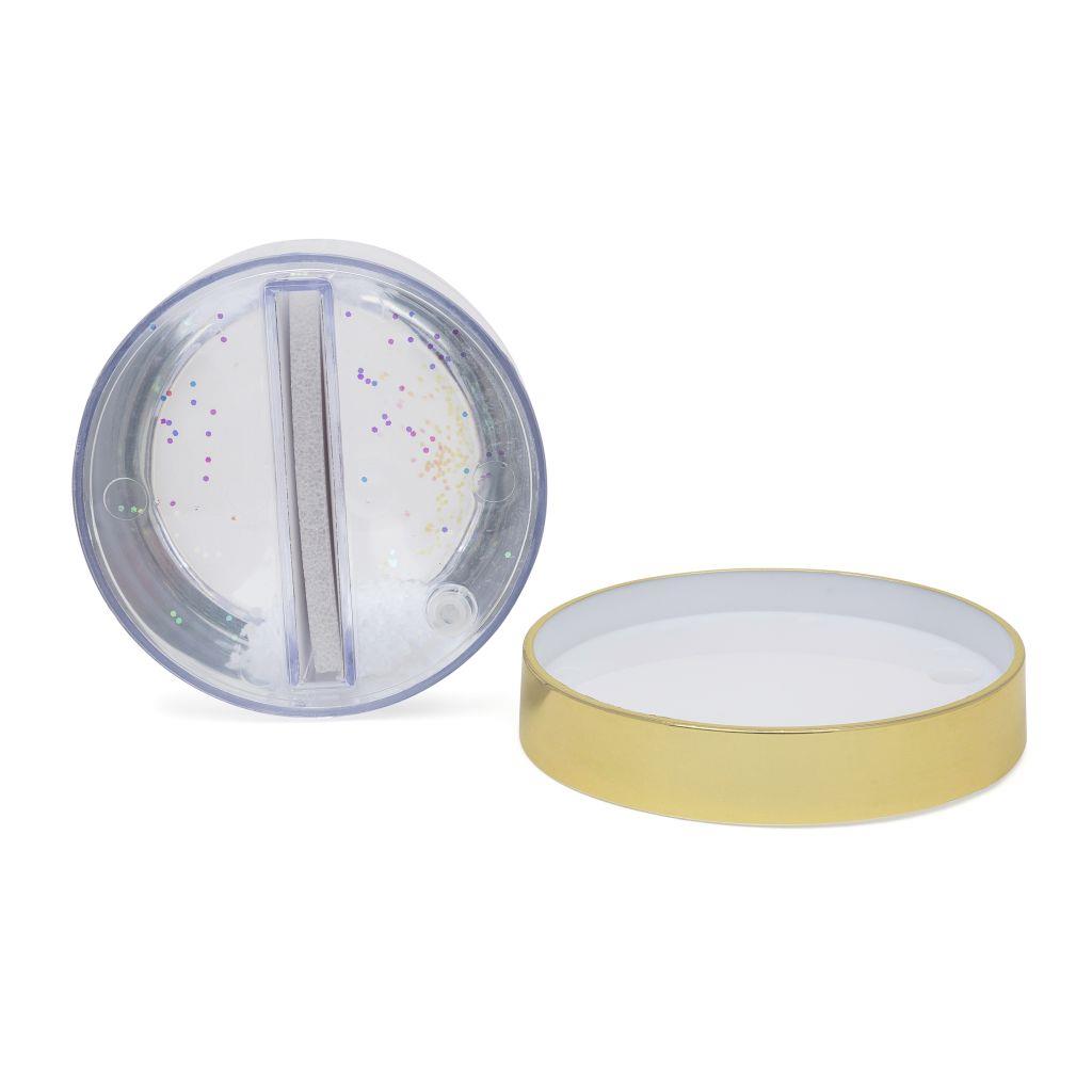 Gold Glitter Dome - Pack of 36