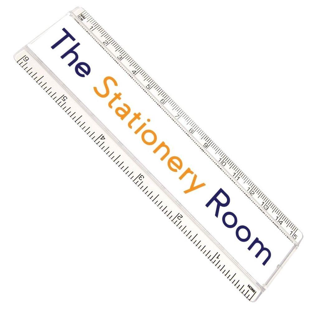Ruler Insertable 155 x 29mm T6 Insert Ruler 6 inch - Pack of 50 – Blankplastic.co.uk
