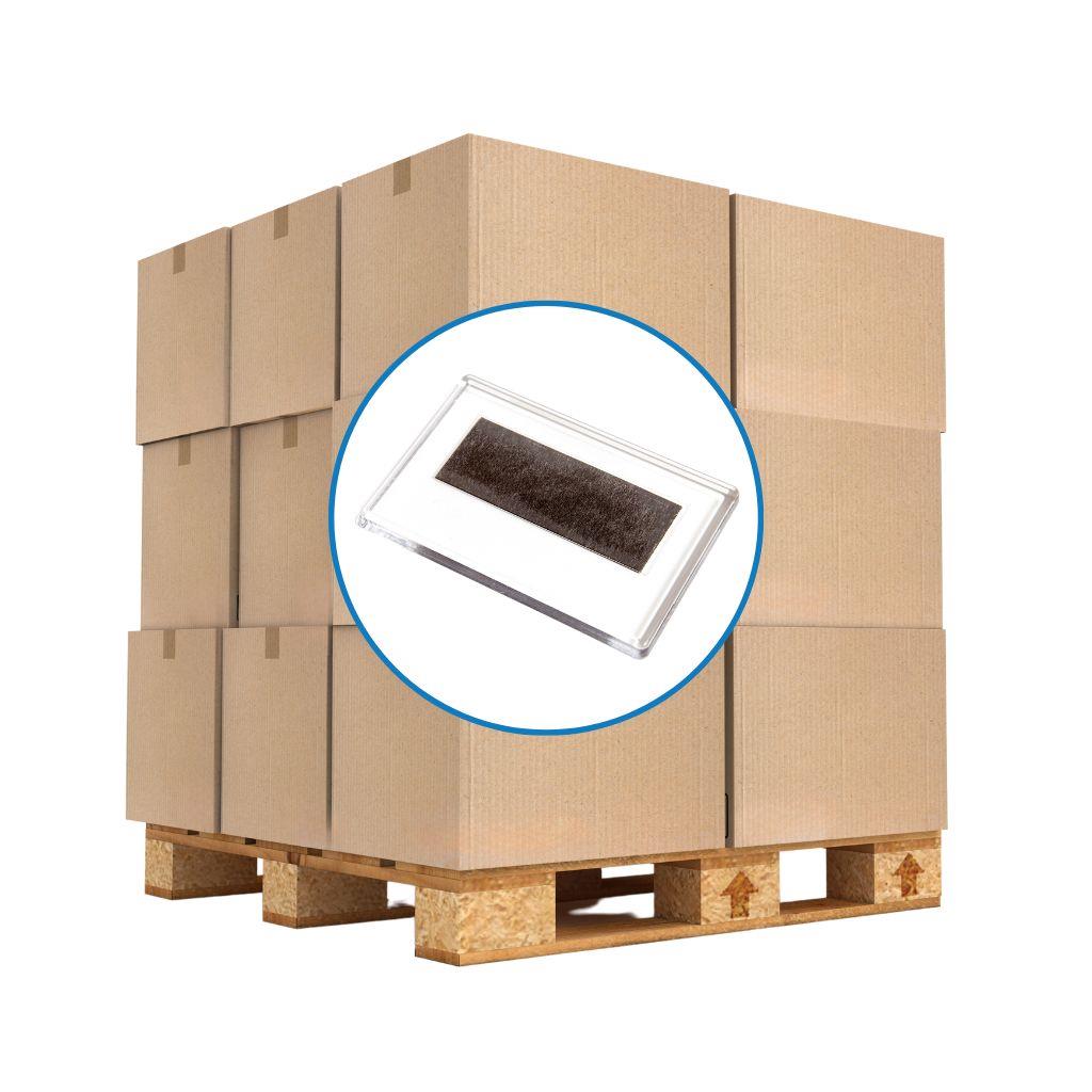 Jumbo Magnet 90 x 60mm Insert - Bulk Pallet Deal – Blankplastic.co.uk